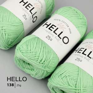 Пряжа HELLO Cotton 138 (25 грам)